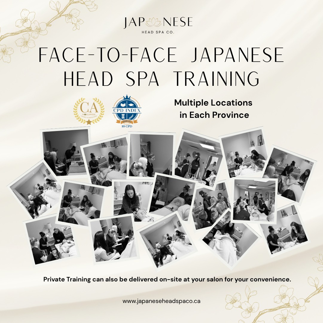 Japanese Head Spa Co. Canada Facebook ad: Japanese Head Spa Supplier
