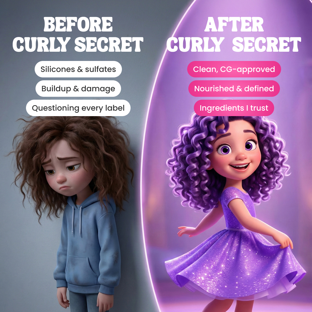 Curly Secret Facebook ad