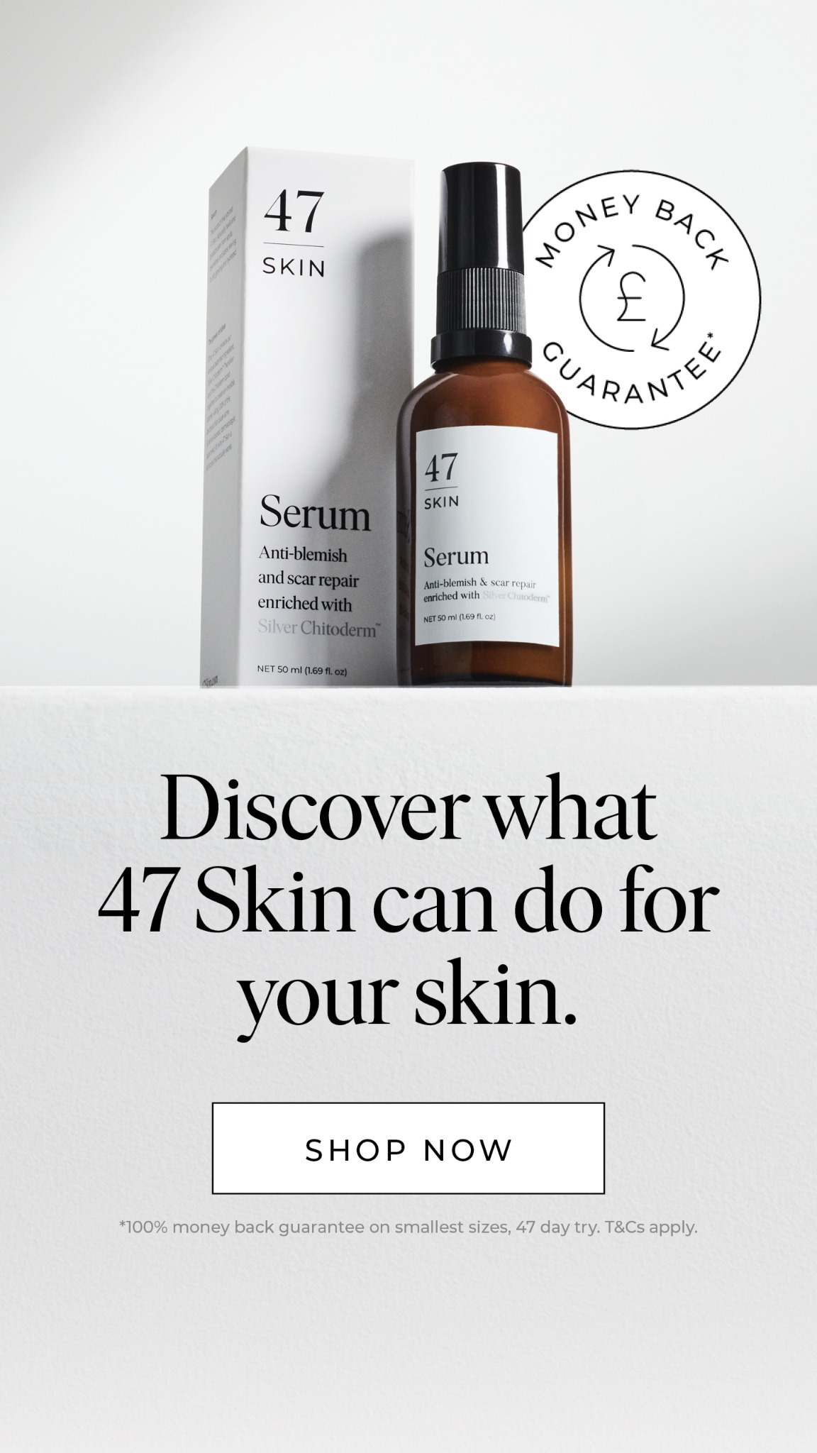 47Skin Facebook ad