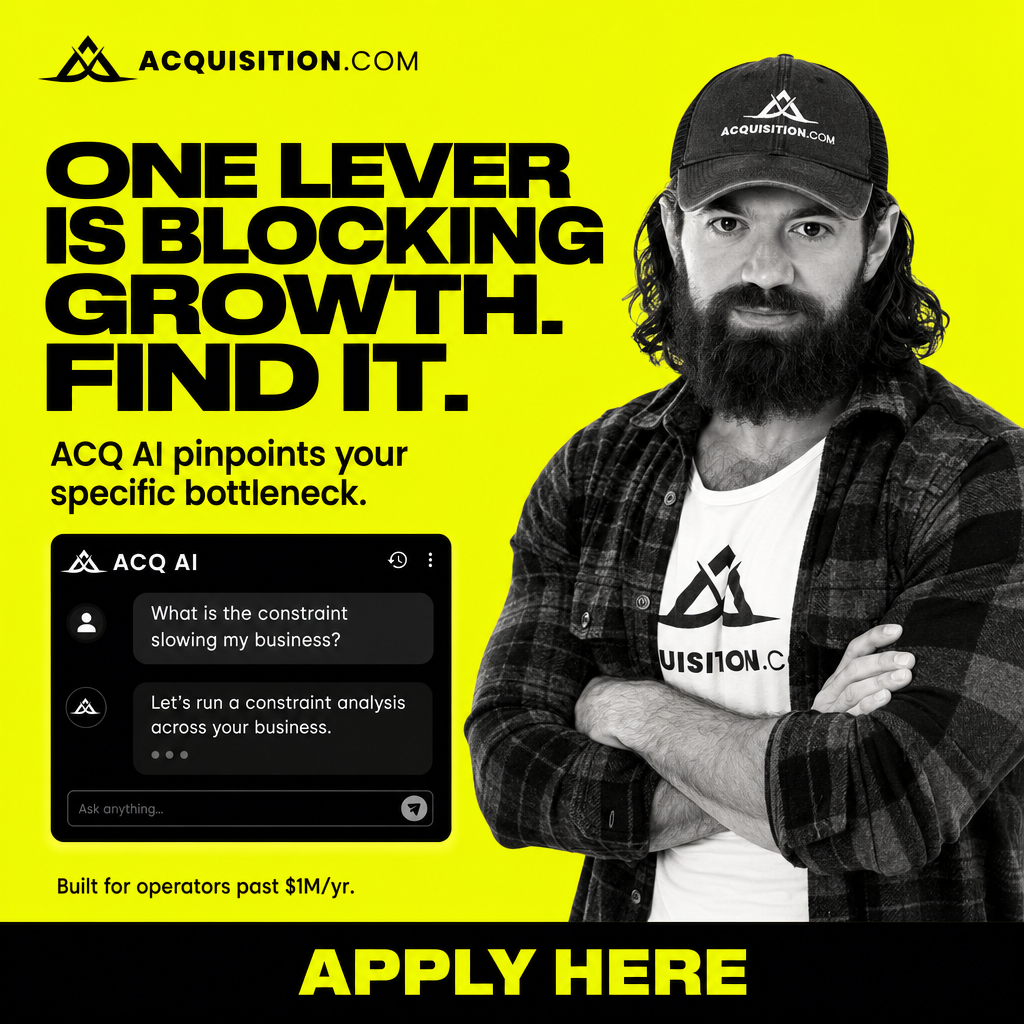 Alex Hormozi Facebook ad
