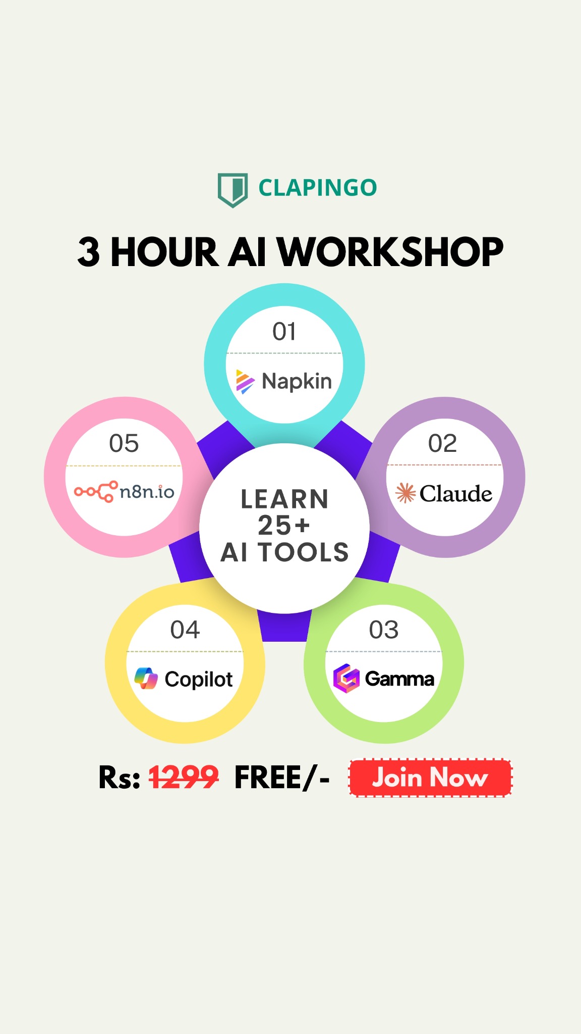 Clapingo SKills Facebook ad