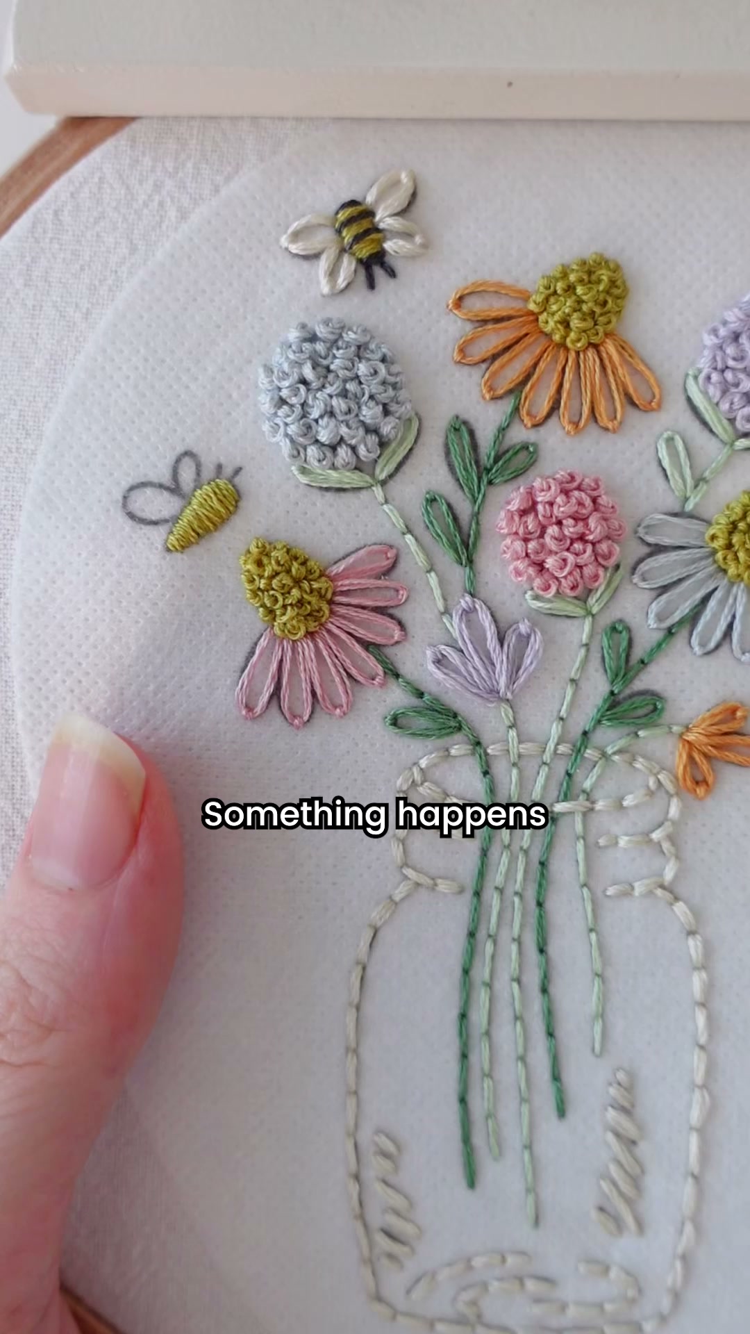 Clever Poppy Facebook ad: Your first stitch, right in your kitchen