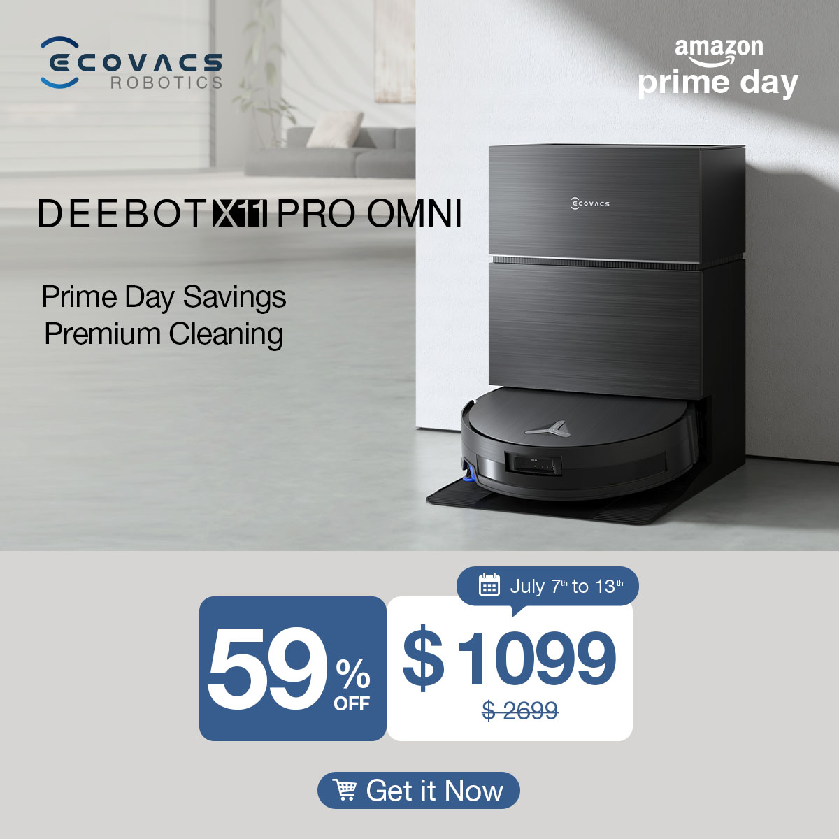 ECOVACS ROBOTICS Facebook ad
