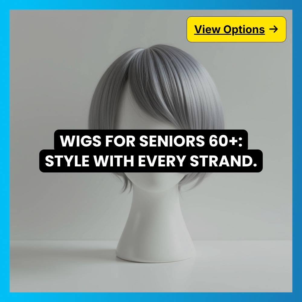 SwiftResults Prime Facebook ad: Seniors 60+ Wigs Discount Deals.