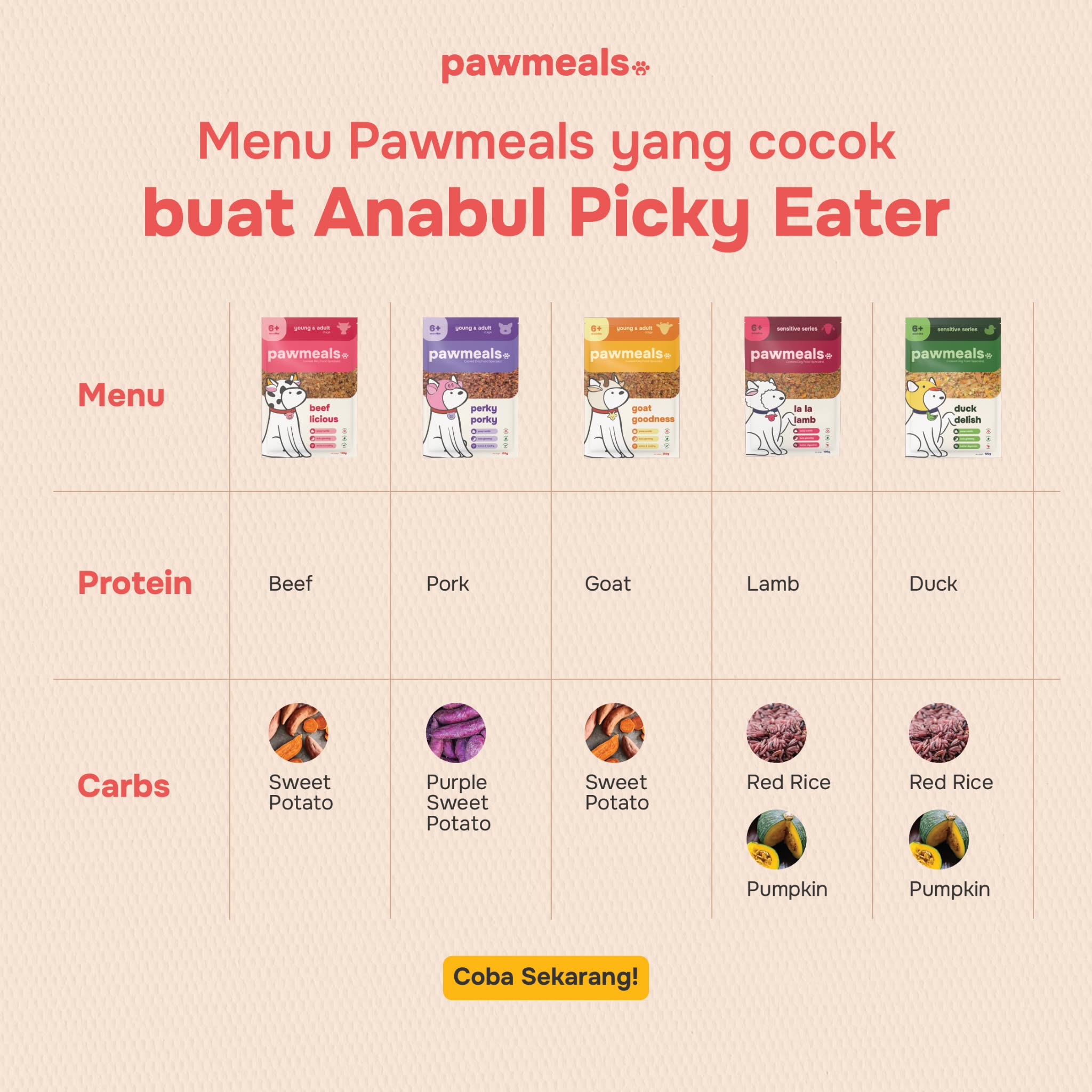 Pawmeals Facebook ad