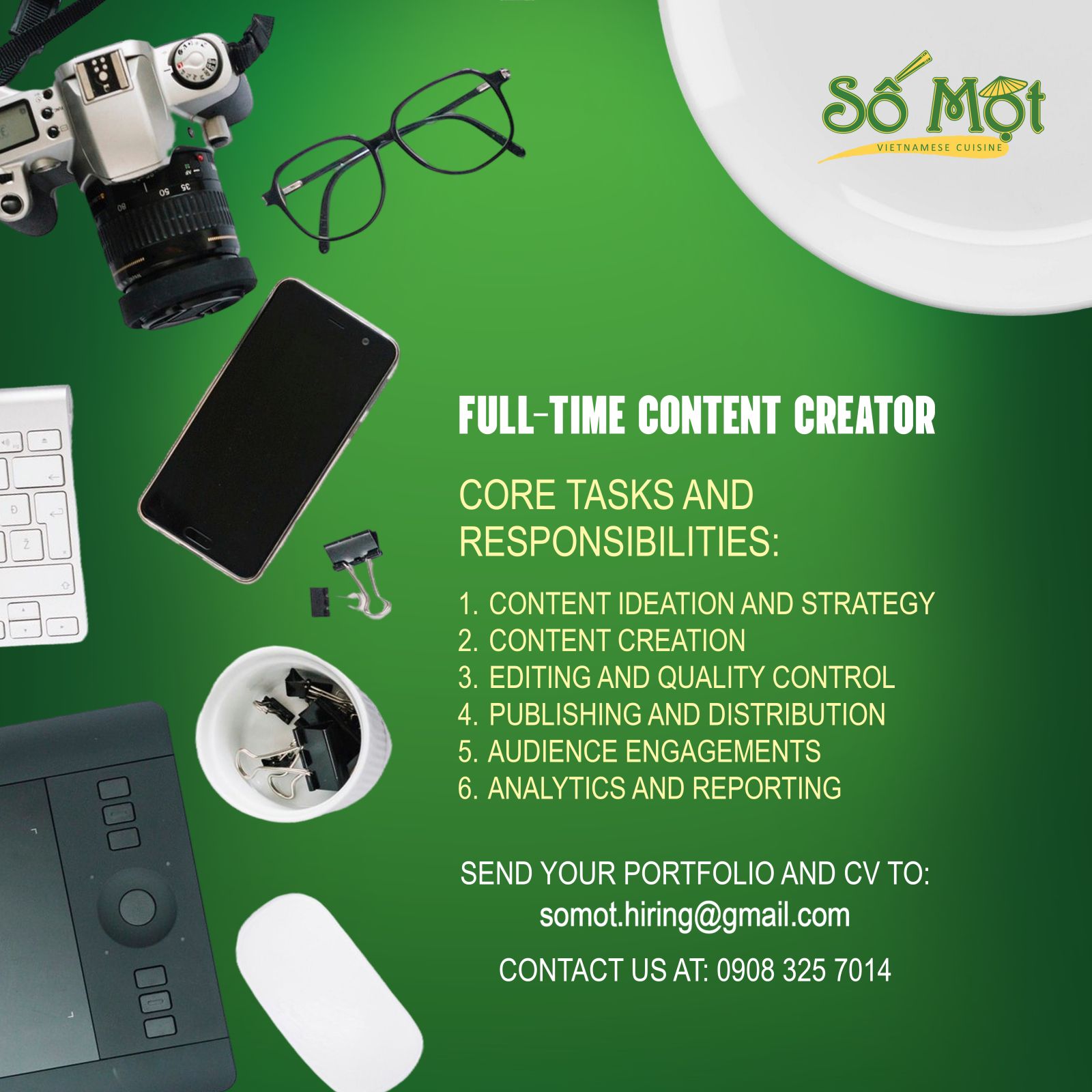 So-Mot Viet Taste Job Hiring Facebook ad