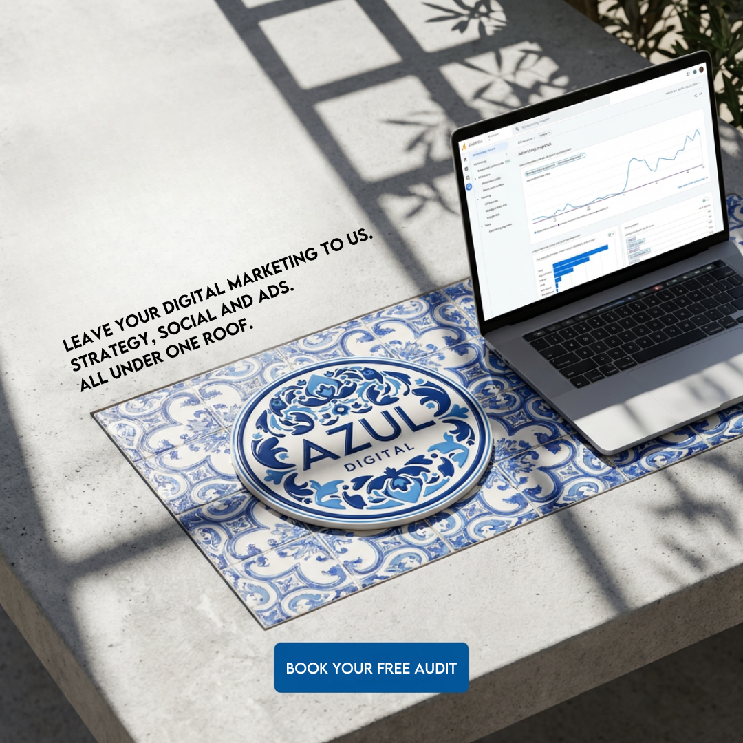 Azul Digital Facebook ad: Leave Your Digital Marketing To Us