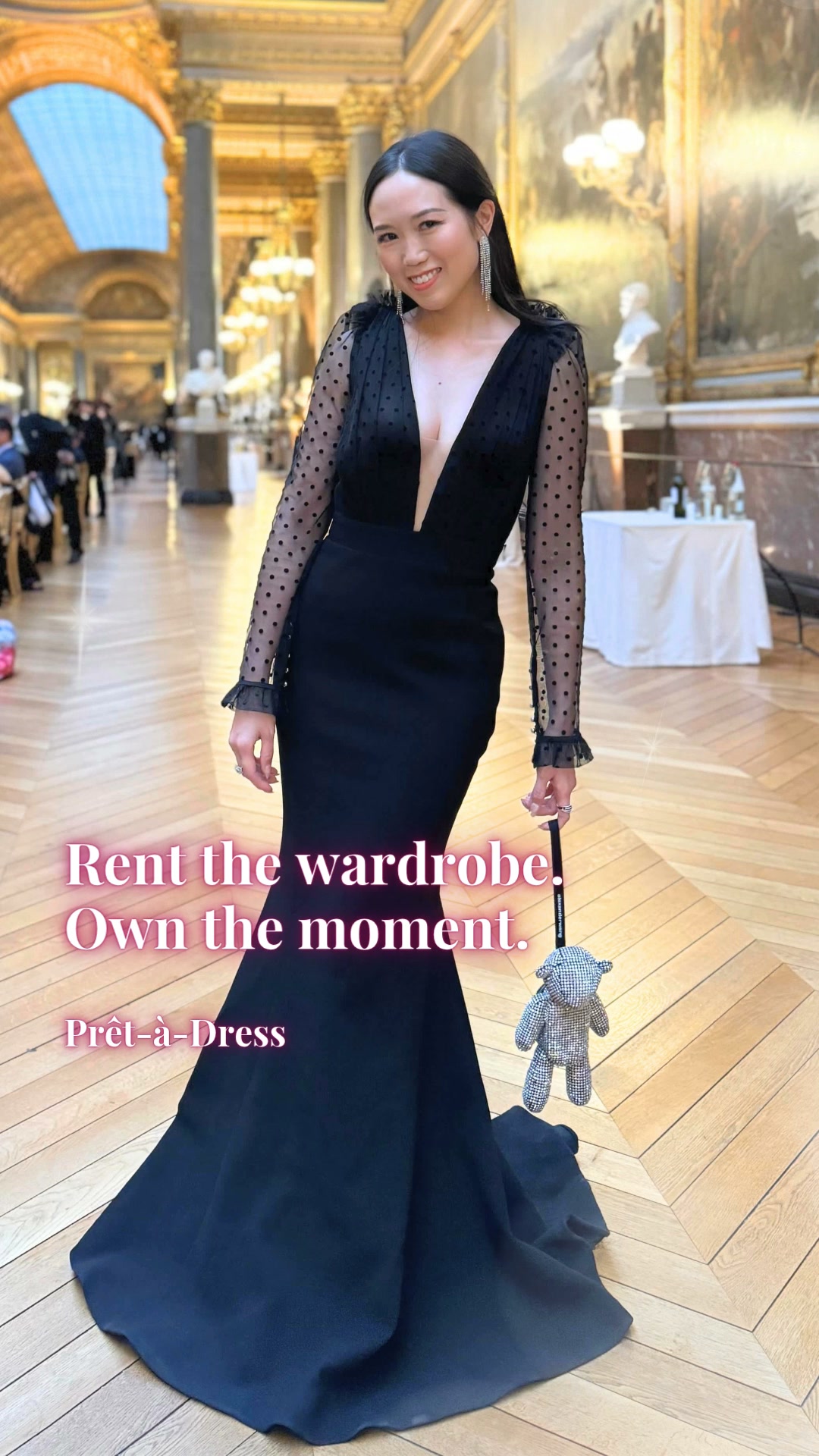 Pret-a-Dress.com Facebook ad: One woman. Many occasions.