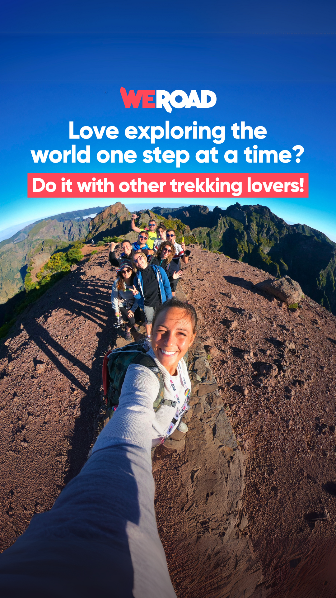 WeRoad Travel Facebook ad