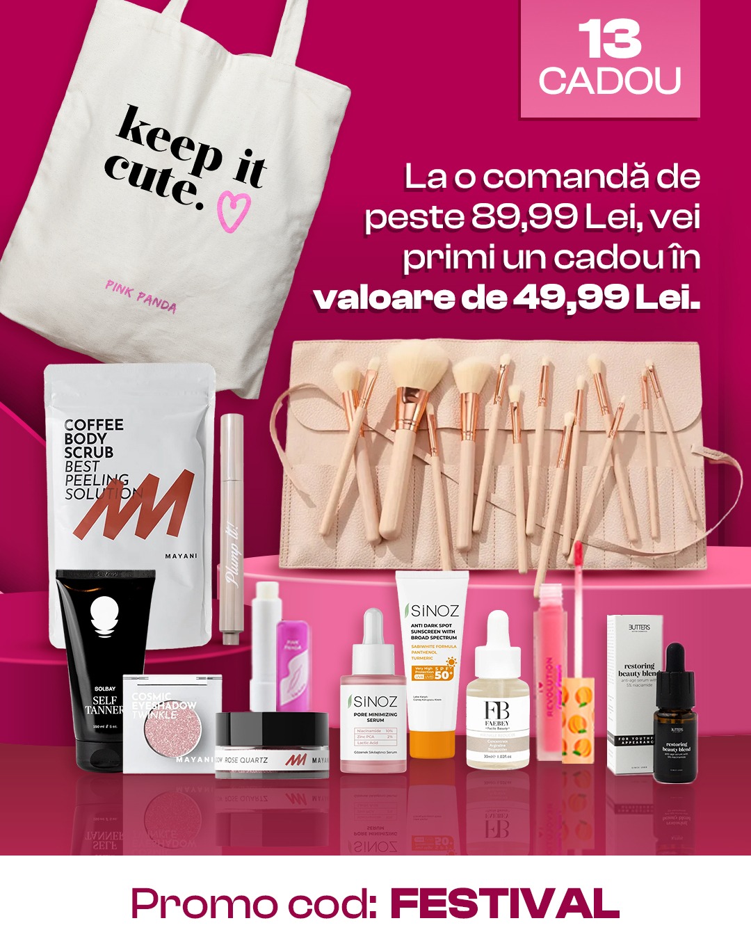 PINK PANDA Romania Facebook ad