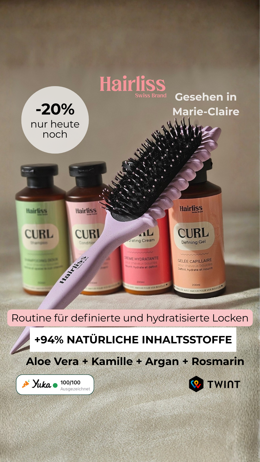 Hairliss Facebook ad