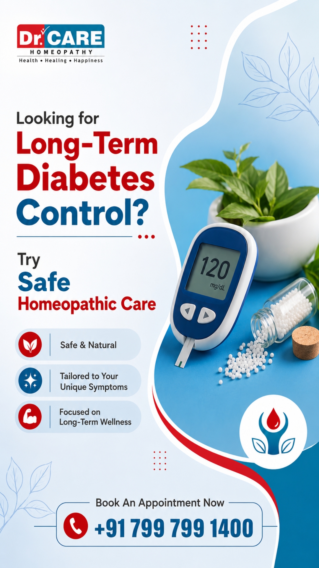 Dr Care Homeopathy Facebook ad