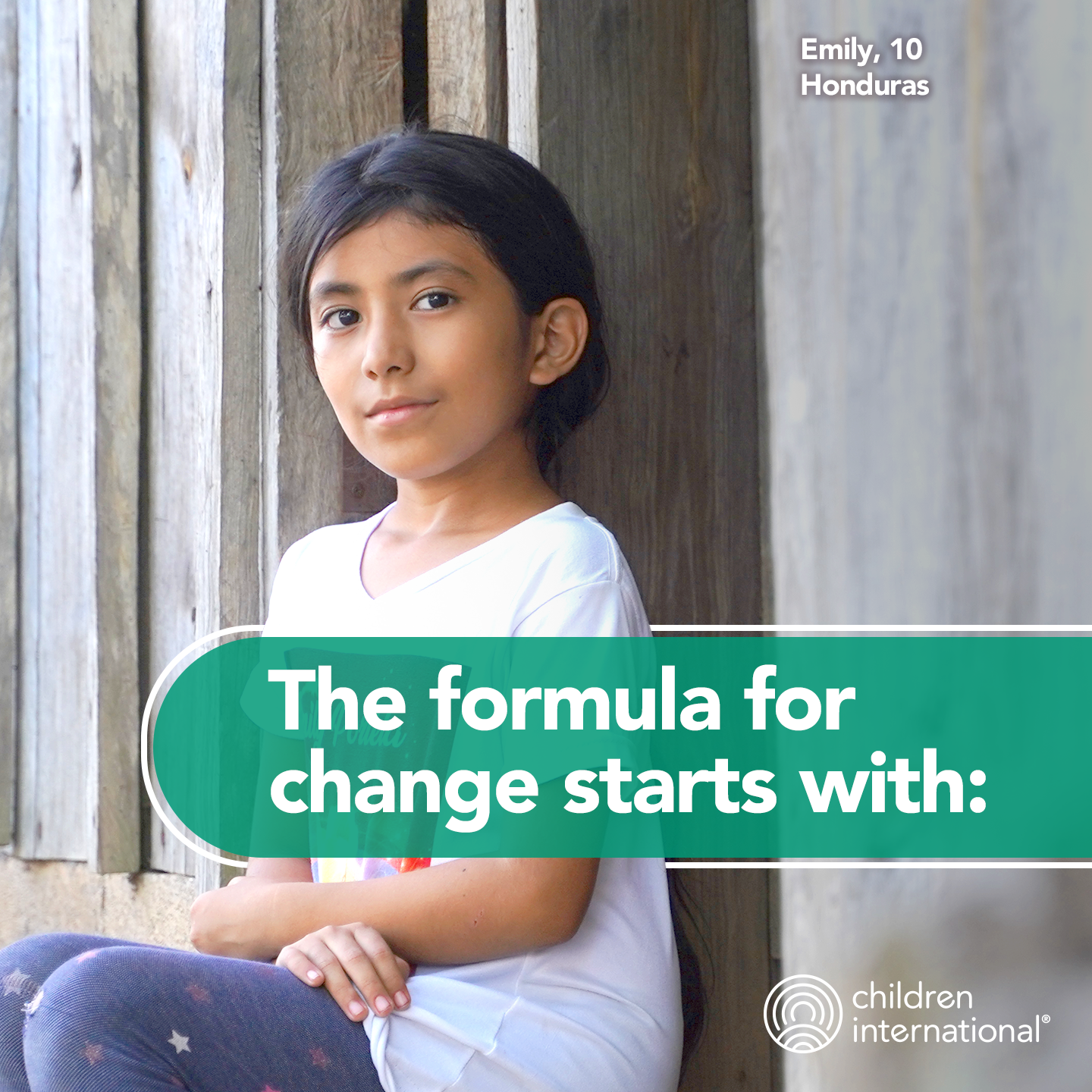 Children International Facebook ad