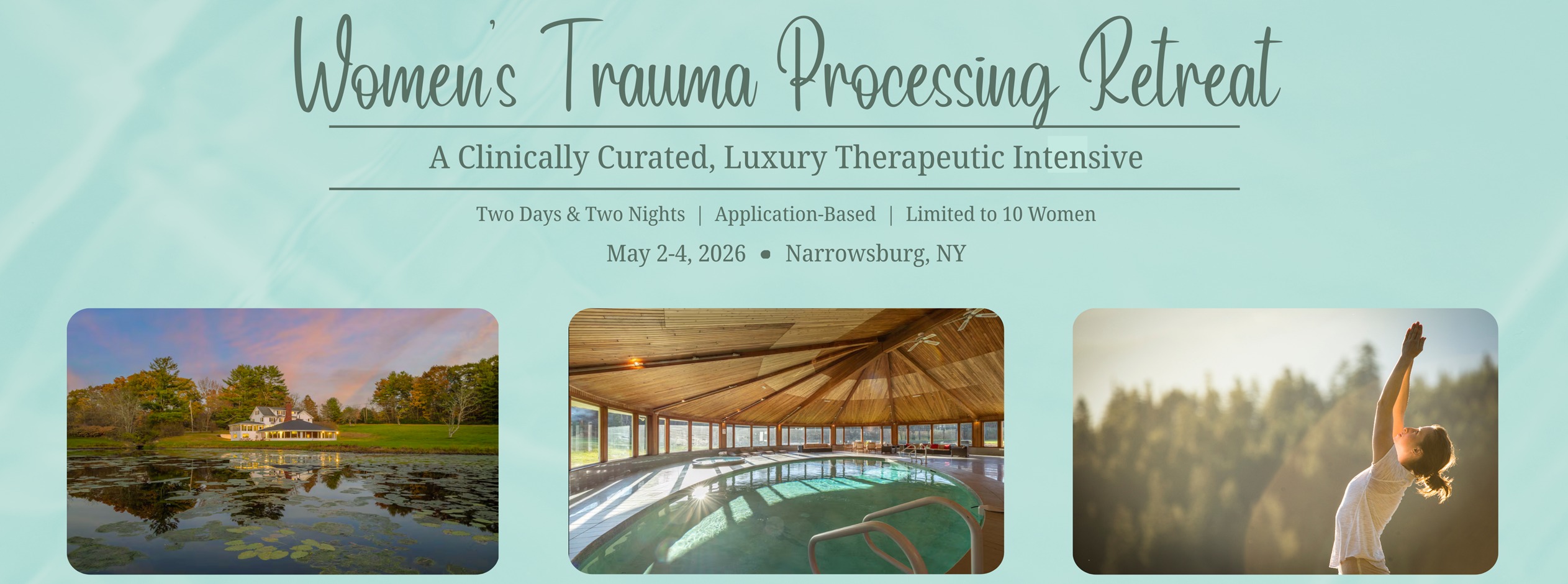 Dr. Arianne Scheller Facebook ad: Women's Trauma Processing Retreat
