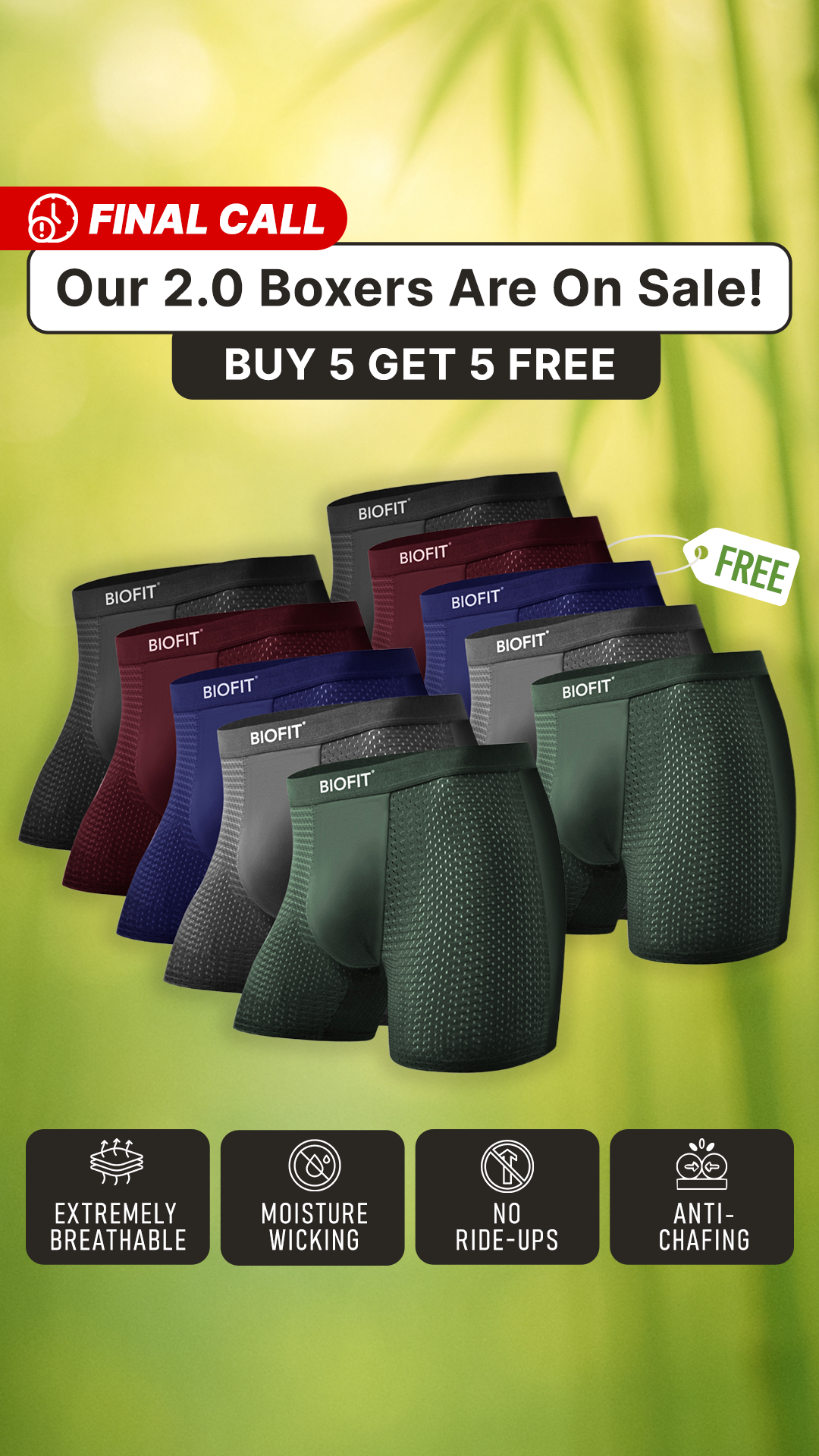 Biofit Boxers Facebook ad