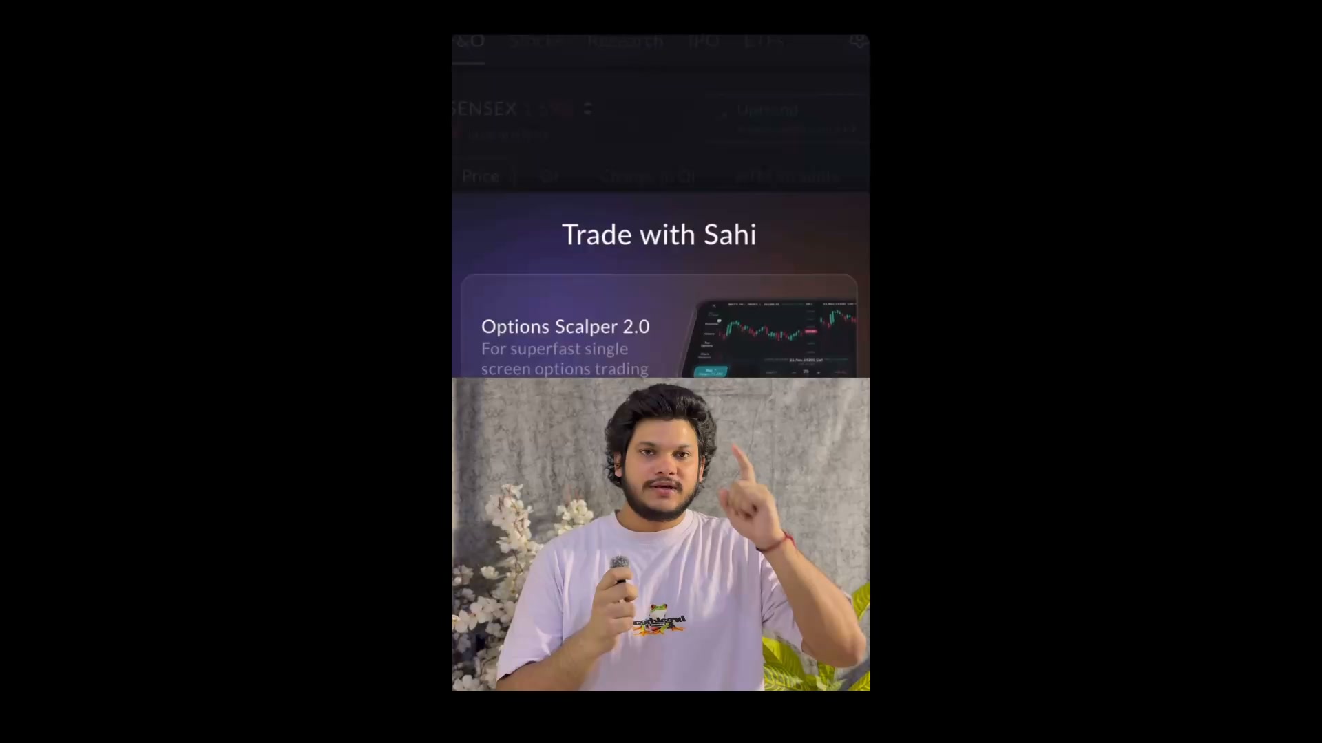 Sahi Trading App Facebook ad from Aug 14, 2026
