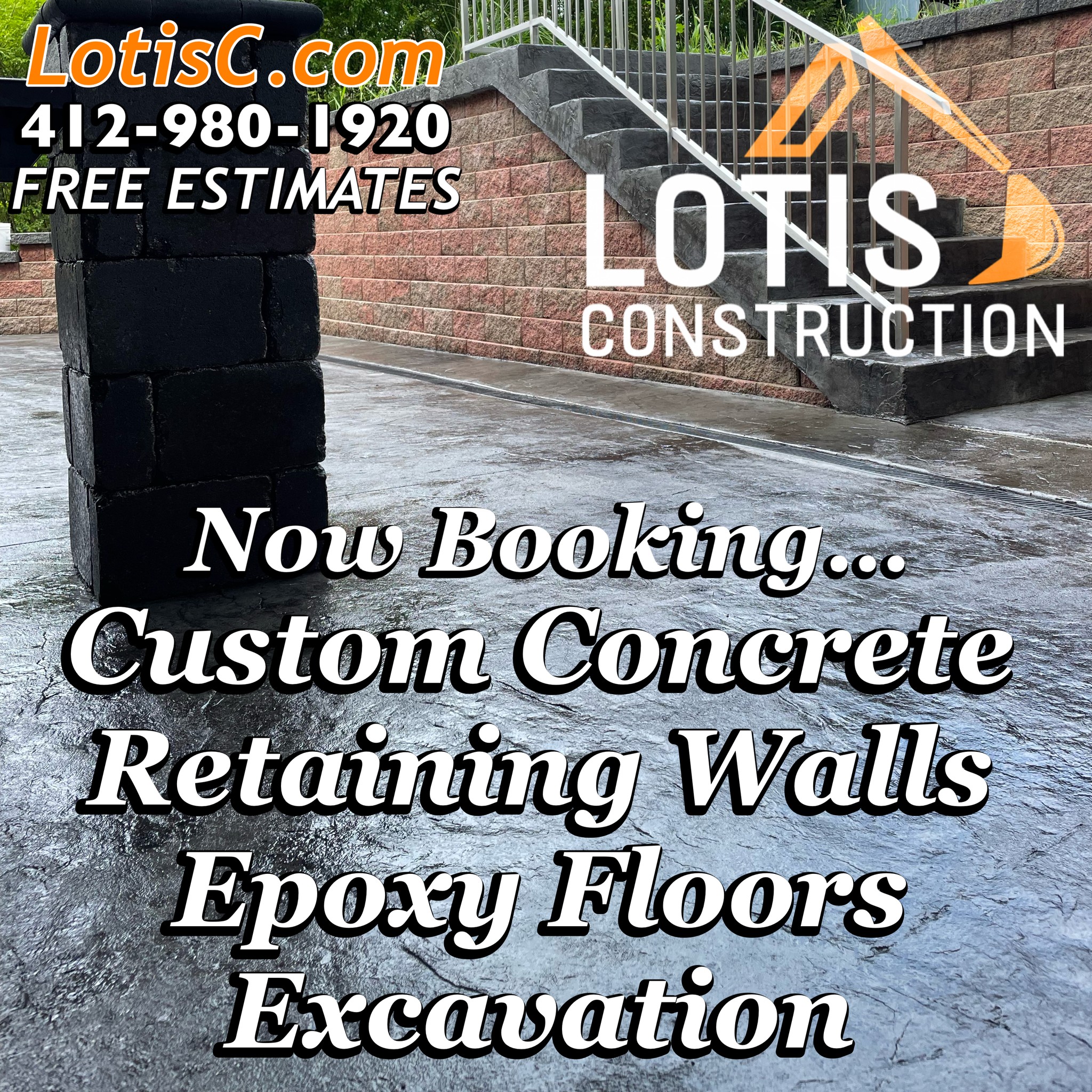 Lotis Construction Facebook ad: Click For Free Estimate!
