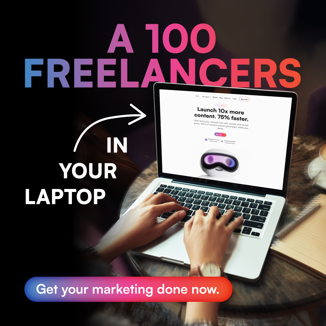 Holo Facebook ad
