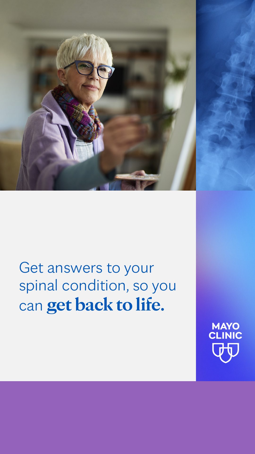 Mayo Clinic Facebook ad