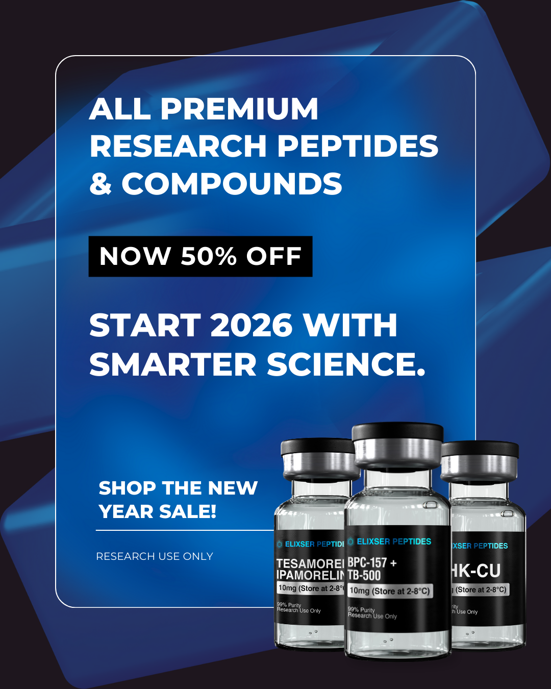 Elixser Peptides Facebook ad