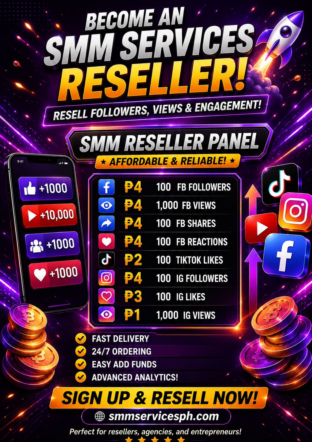 Social Media Boosting Services Facebook ad