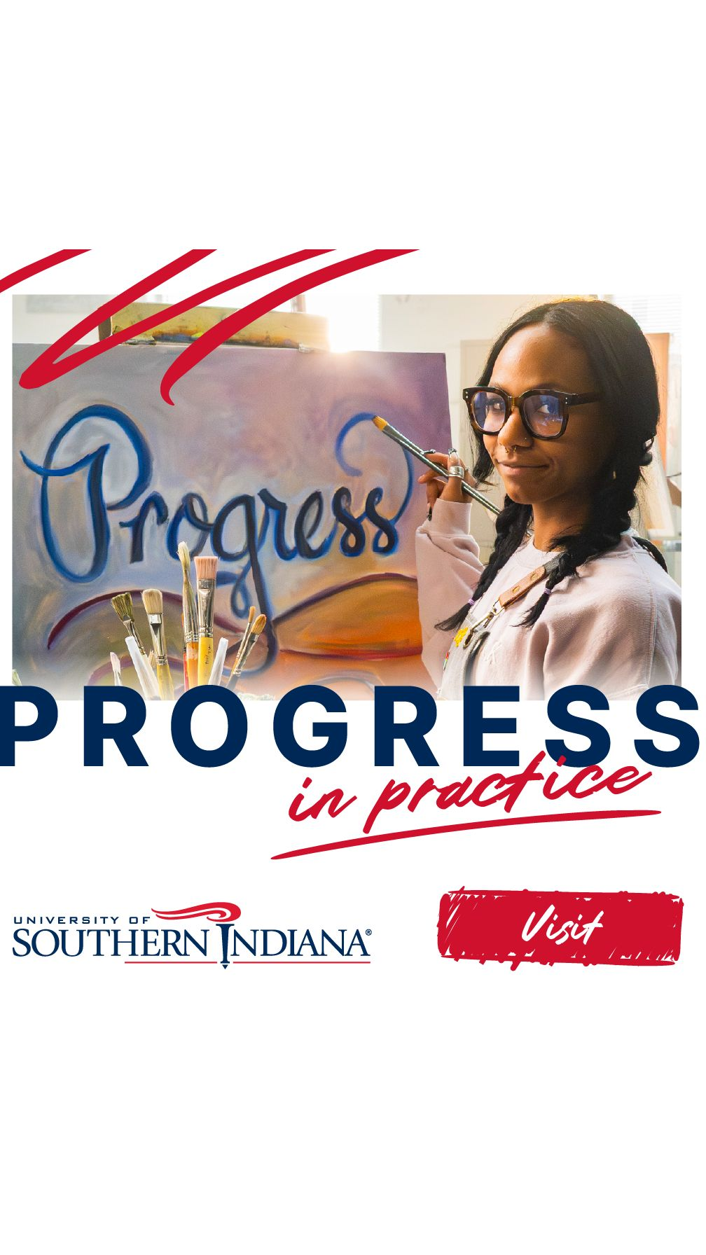 University of Southern Indiana Facebook ad: Transfer to USI Today