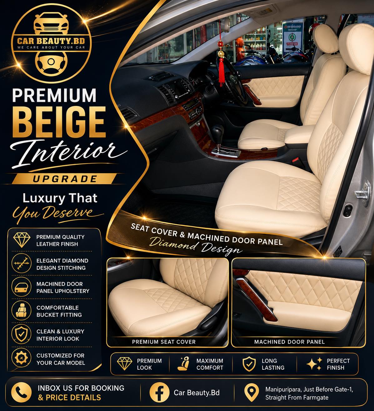 Car Beauty.bd Facebook ad: Premium Interior Upgrade