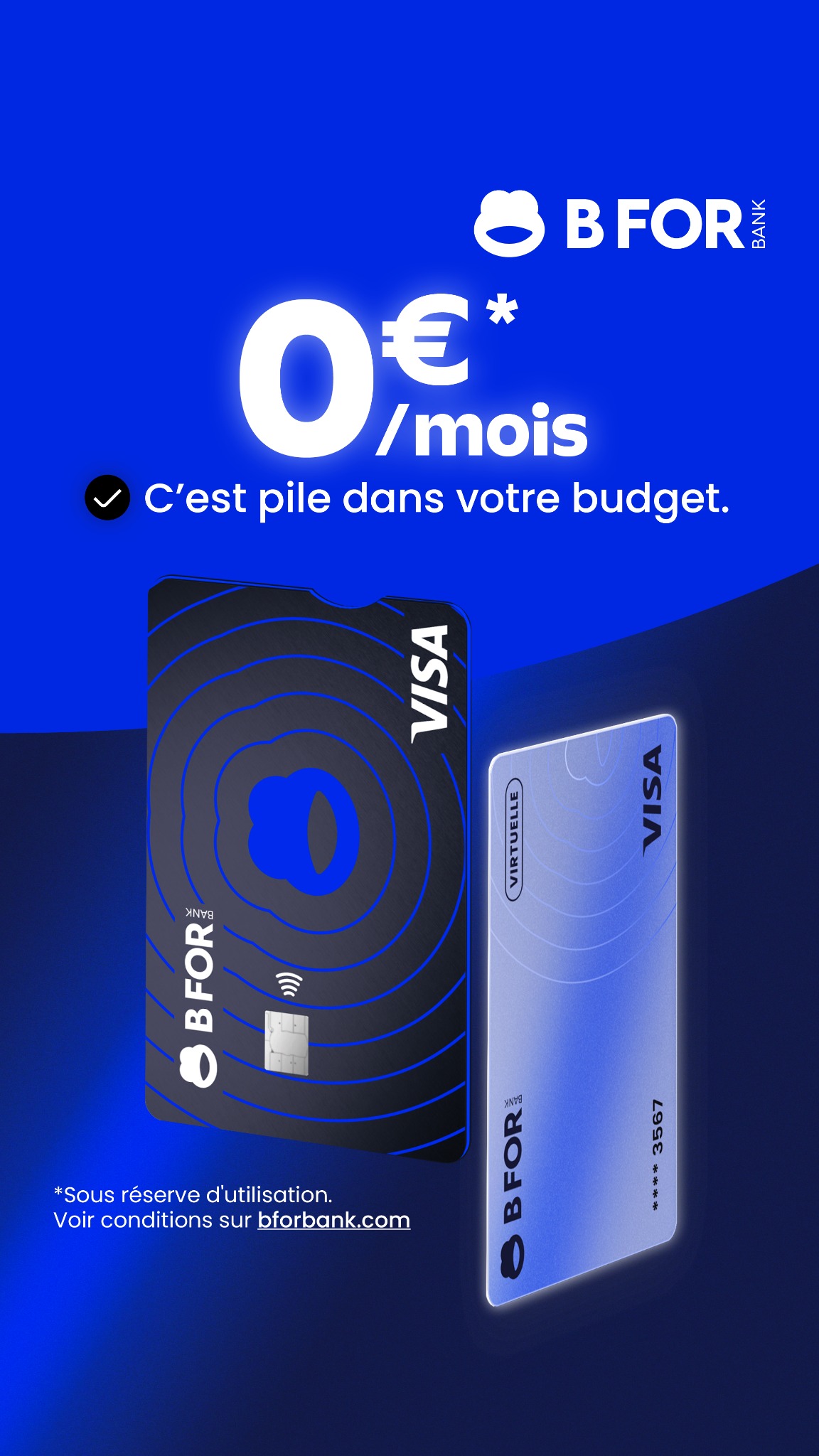 BforBank Facebook ad
