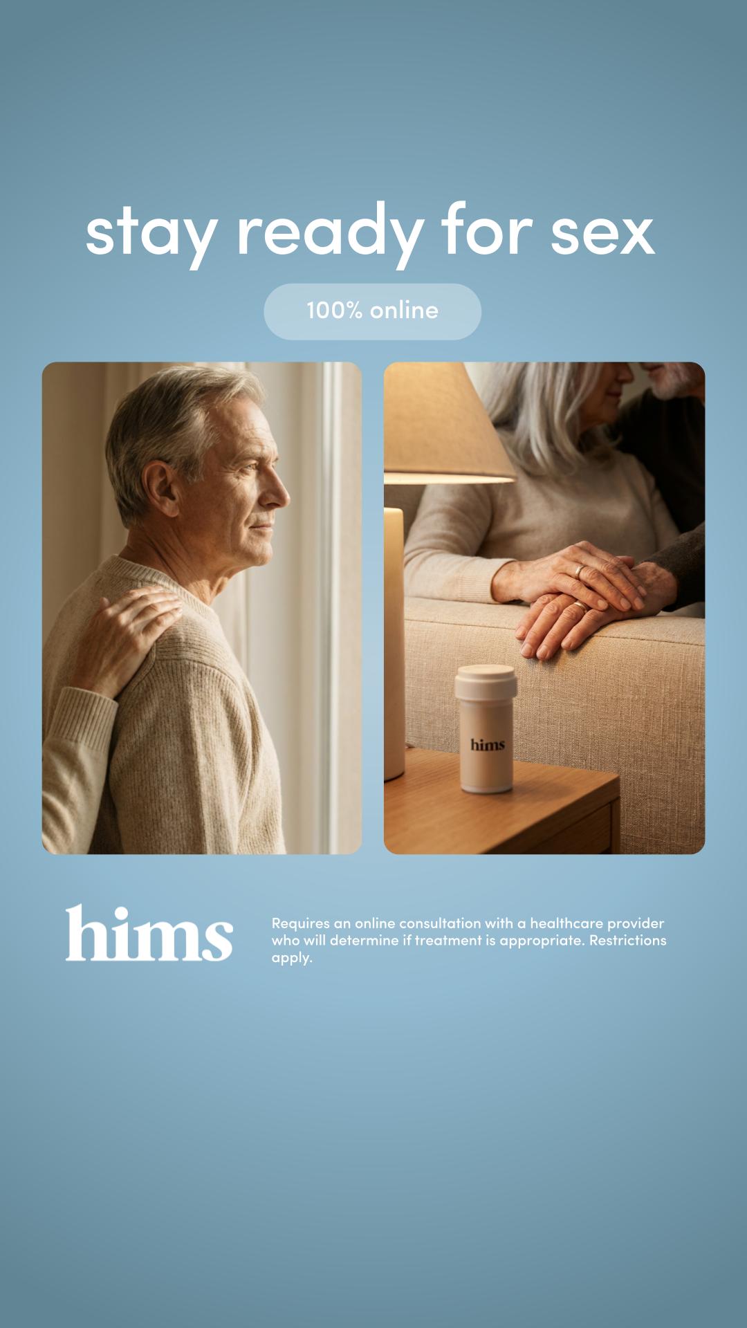 hims Facebook ad
