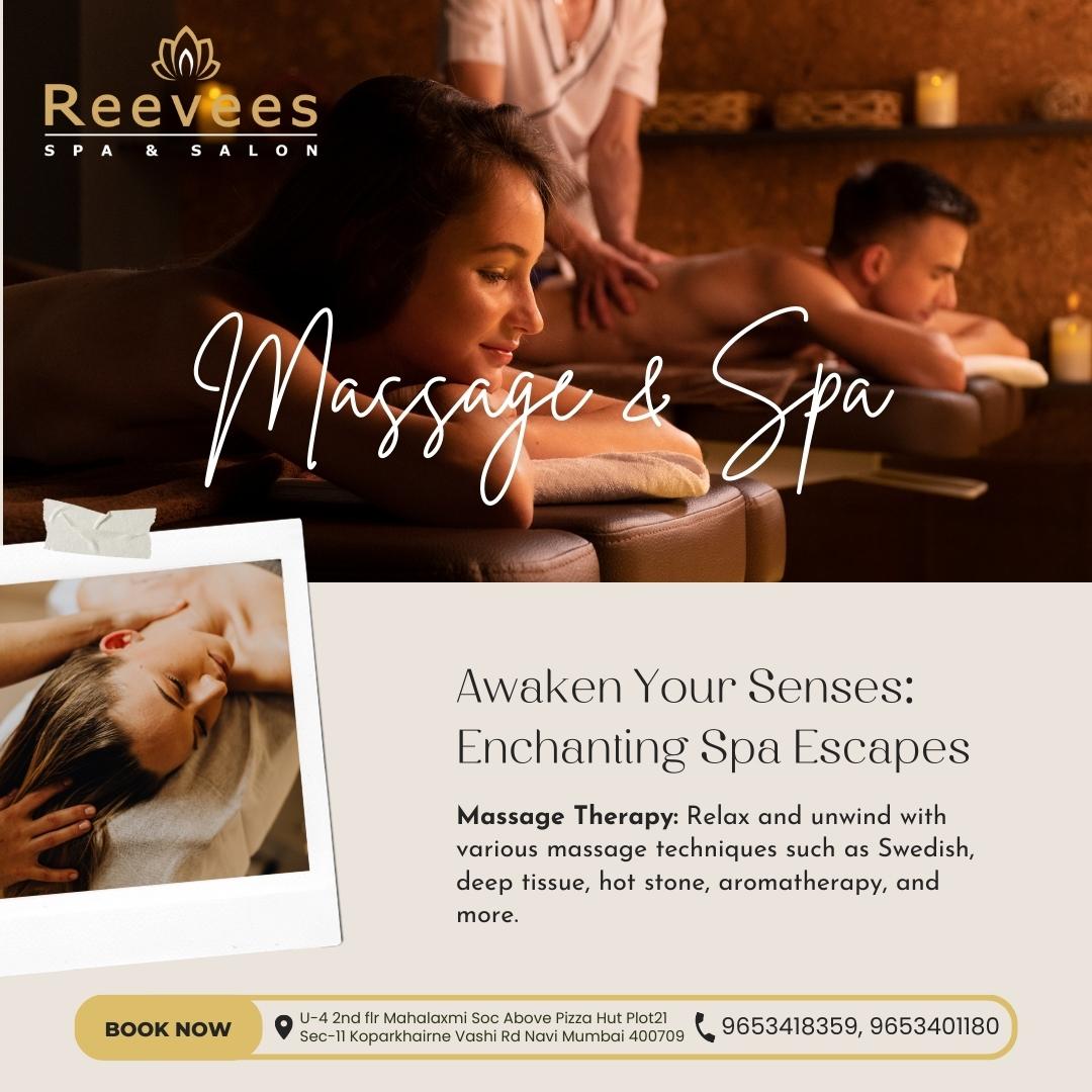 Reevees Spa & Salon Facebook ad: Embarking on a journey of ultimate relaxation at…
