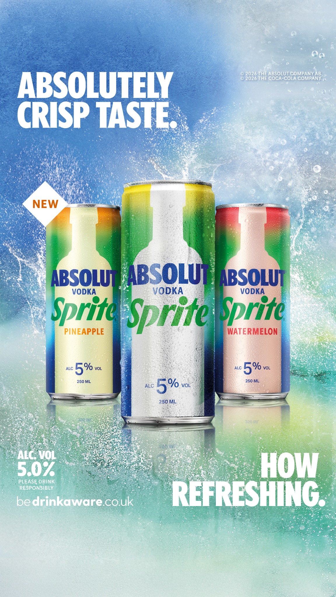 Absolut Vodka Sprite Facebook ad from Jun 12, 2026