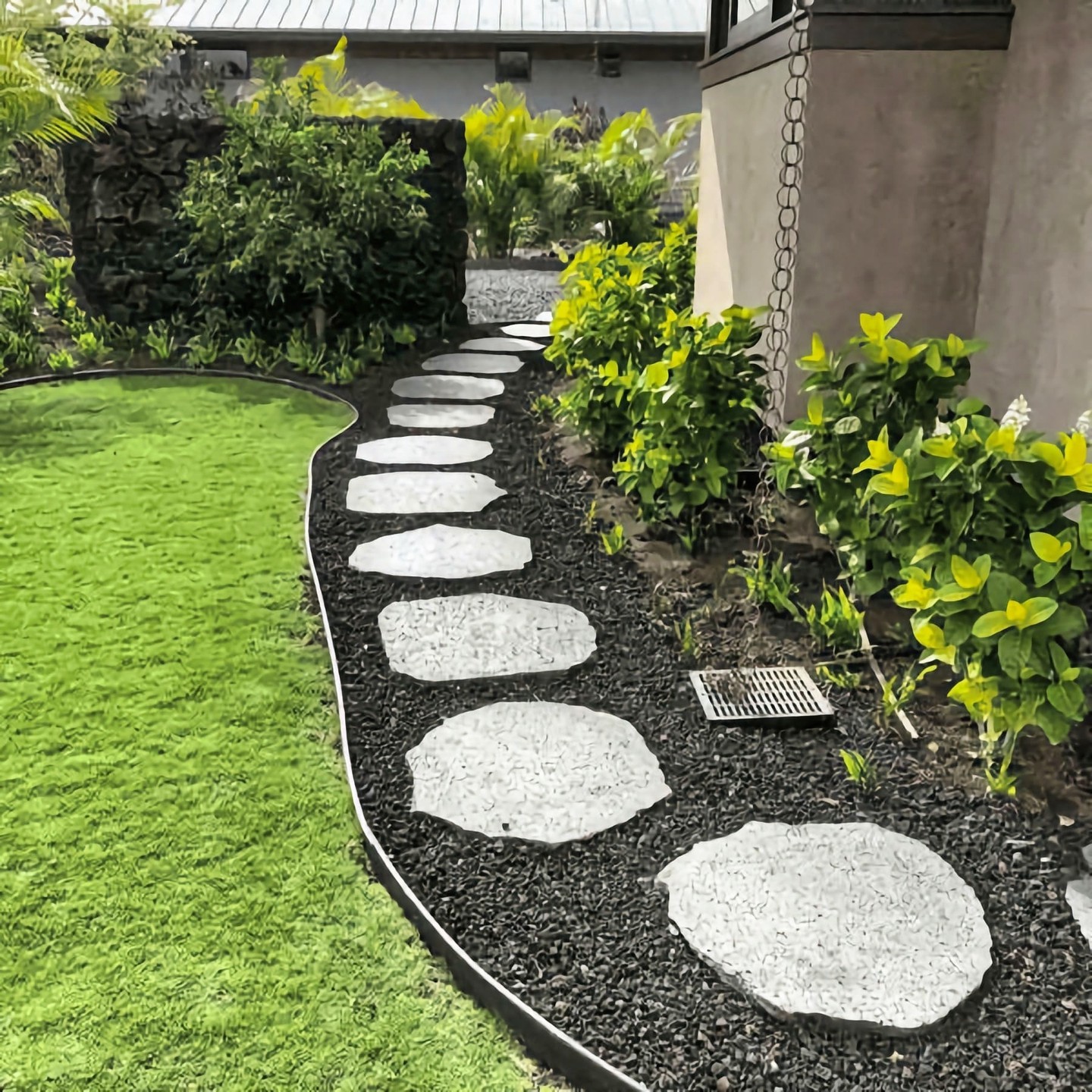 Stone and Rock Facebook ad: LATEST PRODUCT DROP: Lava Stone Stepping Stones 