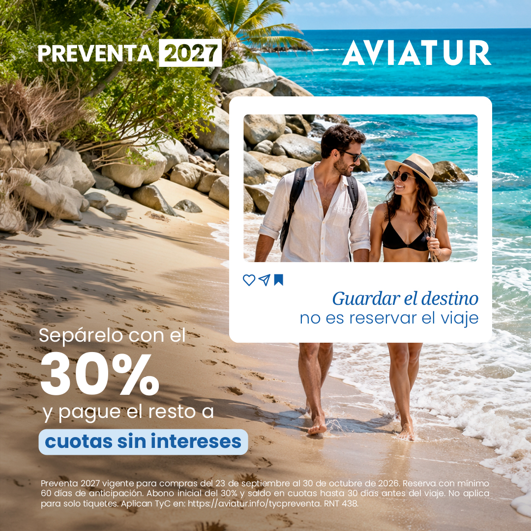 Aviatur Facebook ad