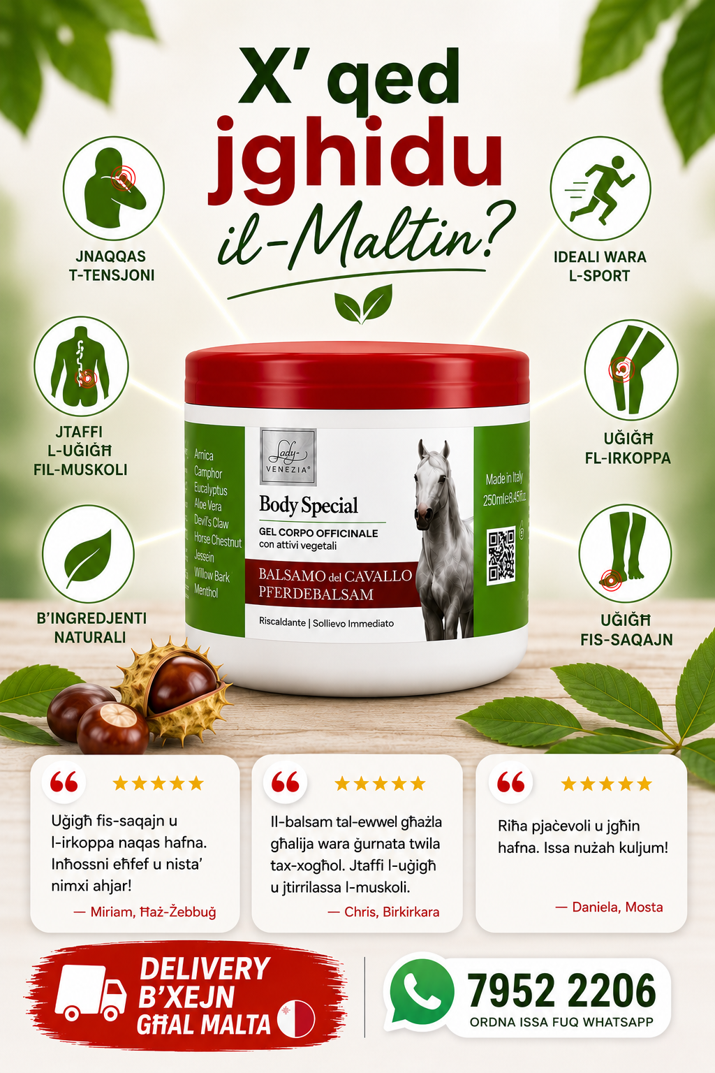 Megg's Online Facebook ad: Special clearance prices • Free delivery across Malta •…