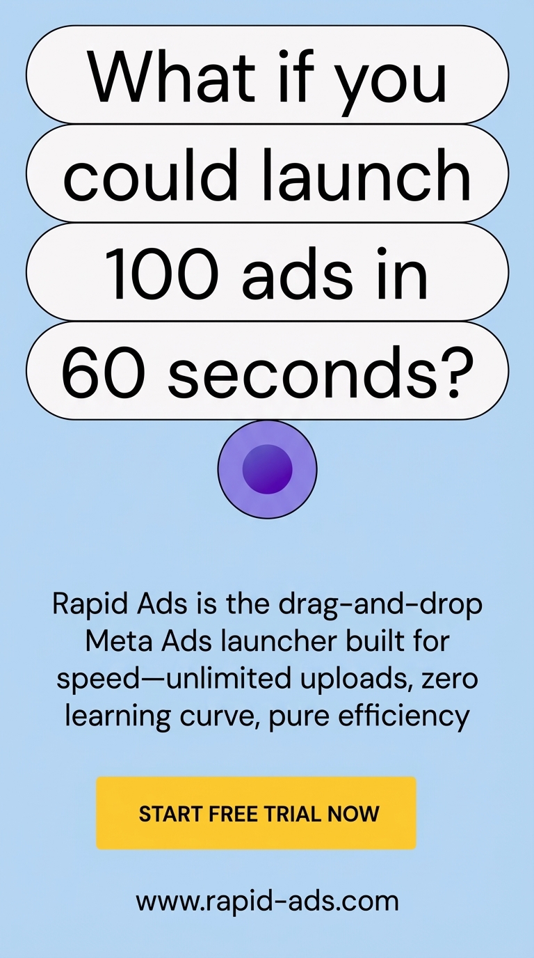Rapid Ads Facebook ad