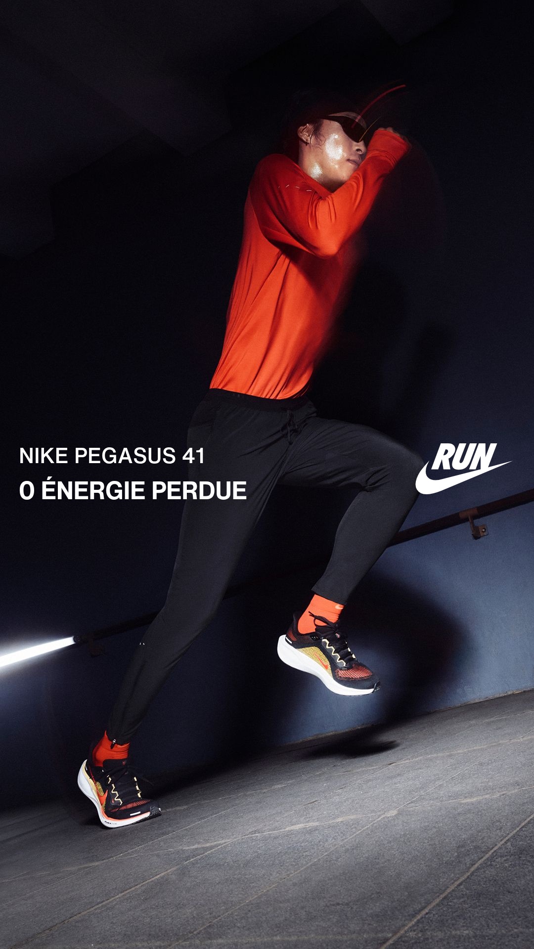 Nike Run Club Facebook ad