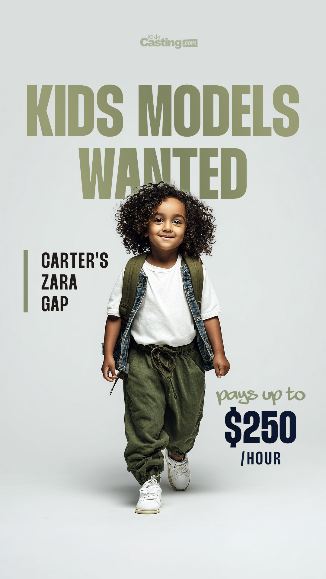 KidsCasting.com Facebook ad