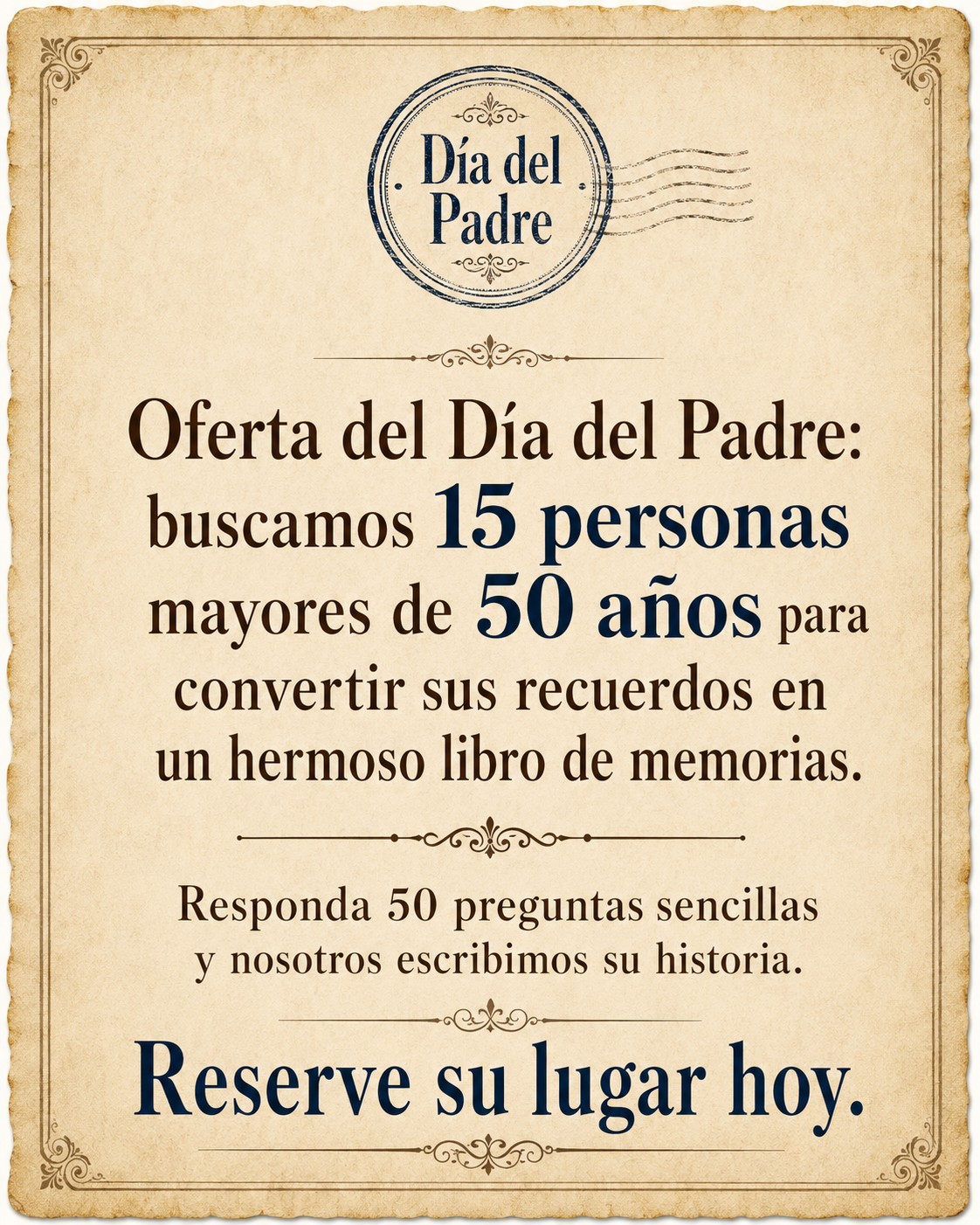 Memowrite Facebook ad