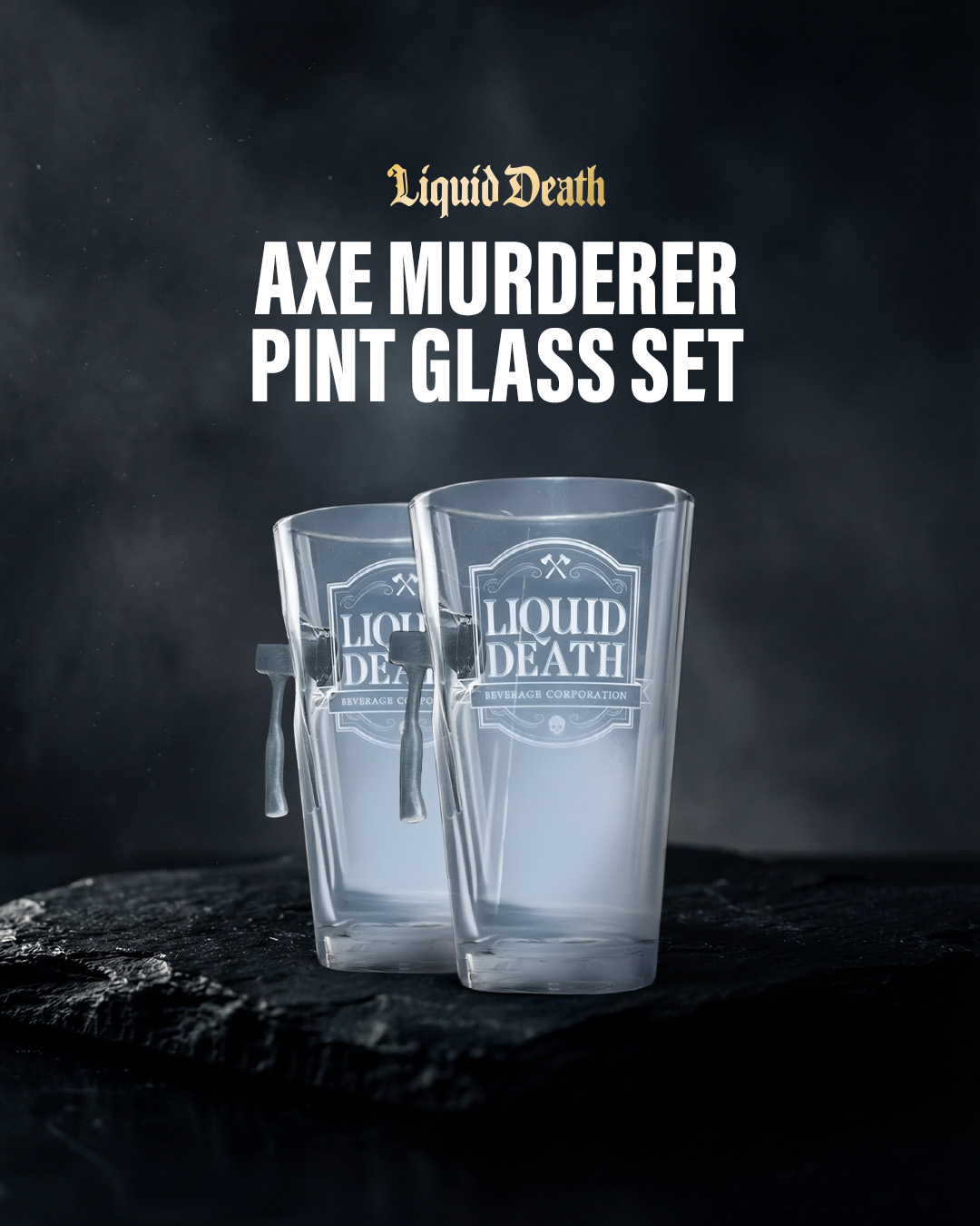 Liquid Death Facebook ad