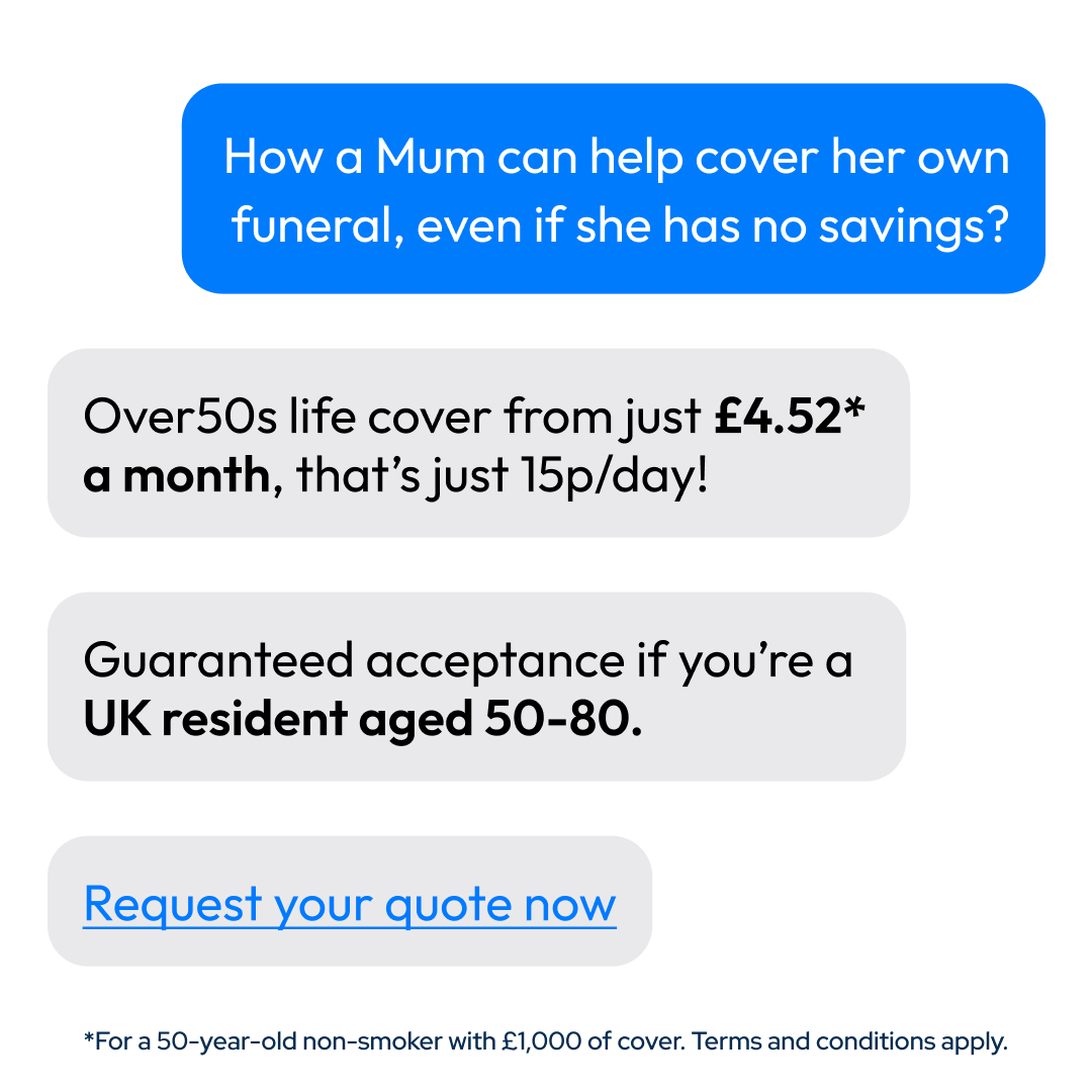 British Seniors Facebook ad