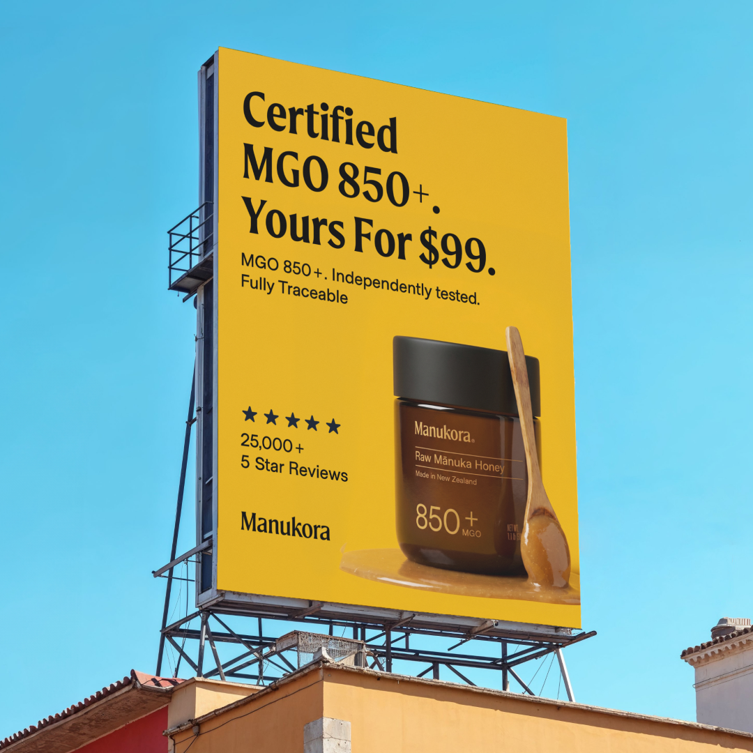 Manukora Facebook ad