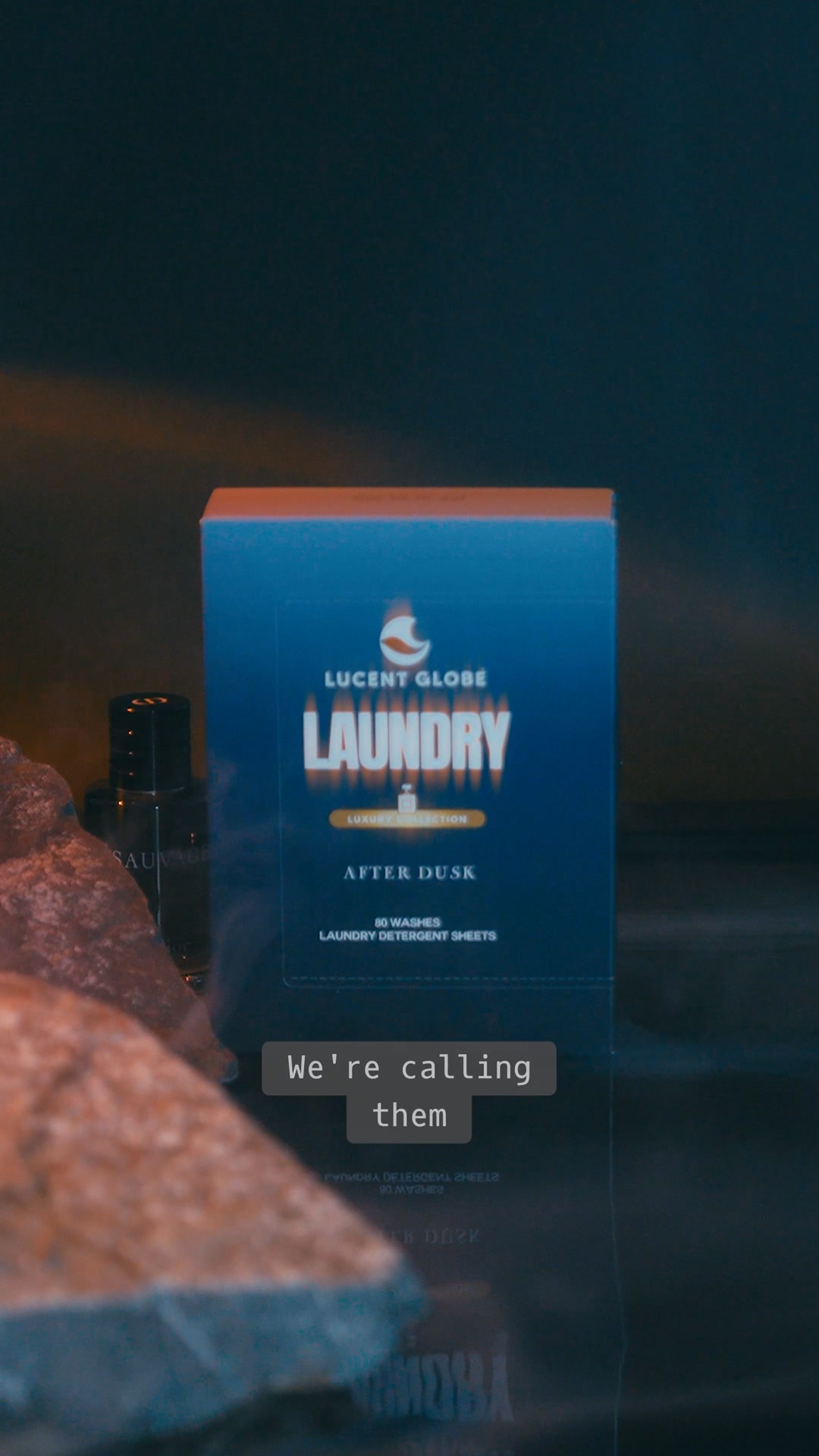 Lucent Globe Facebook ad: Men's Luxury Laundry!