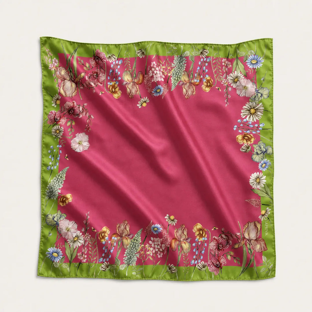 Via Priva Facebook ad: Une collection de foulards en soie pensée comme…