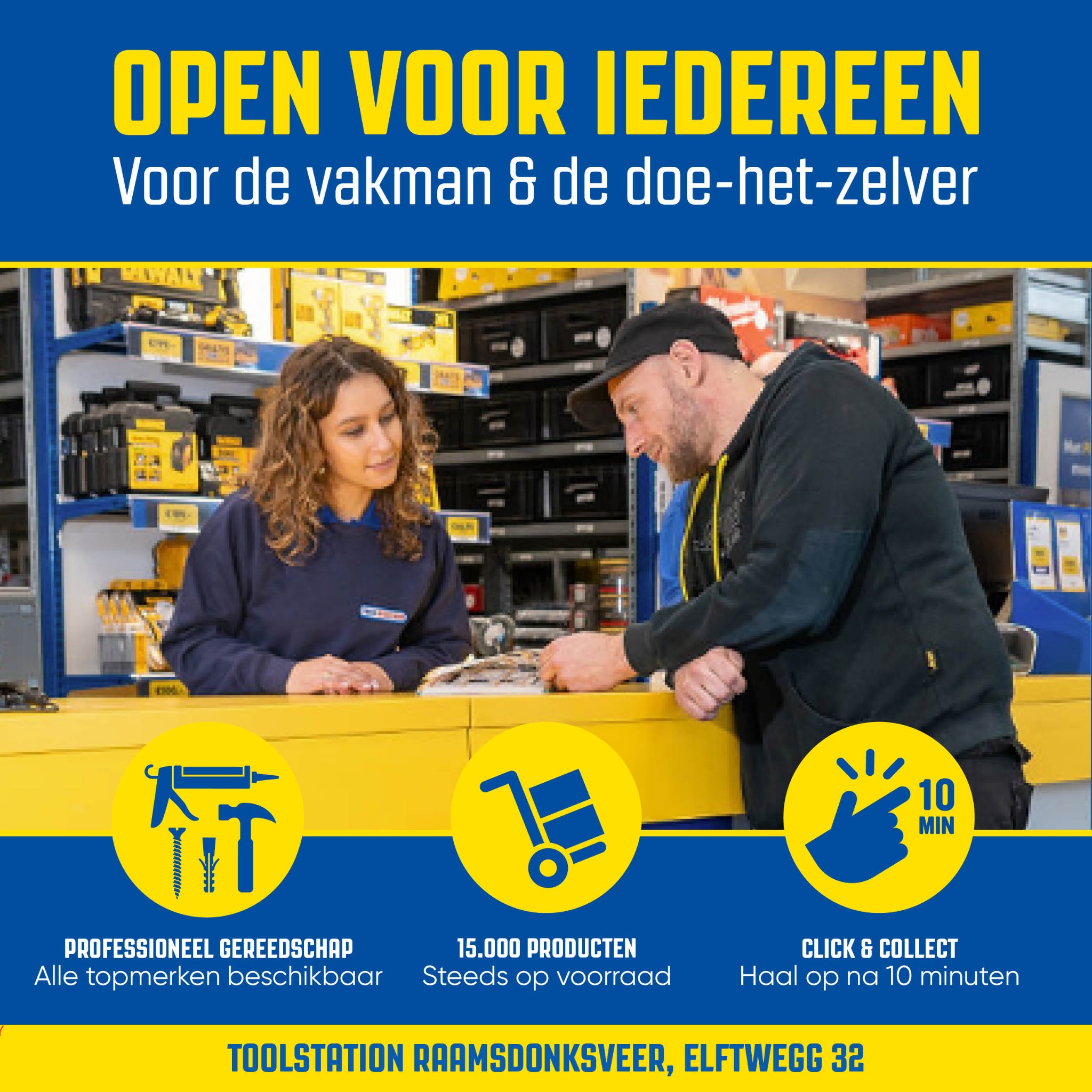 Toolstation NL Facebook ad