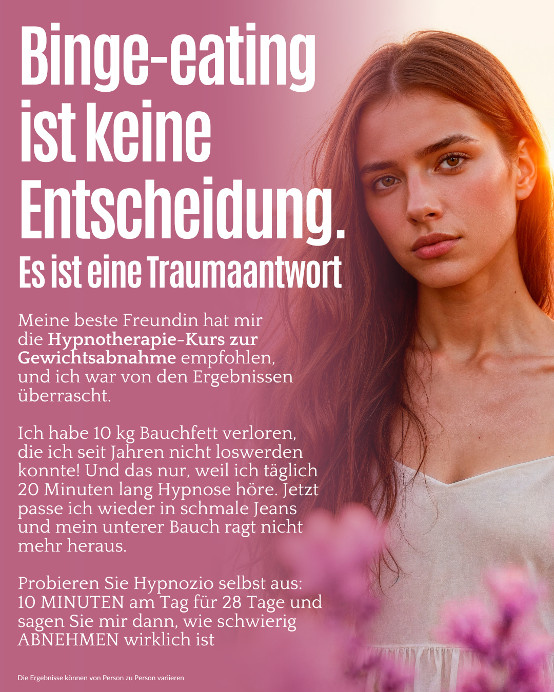 Hypnozio: power of hypnotherapy Facebook ad