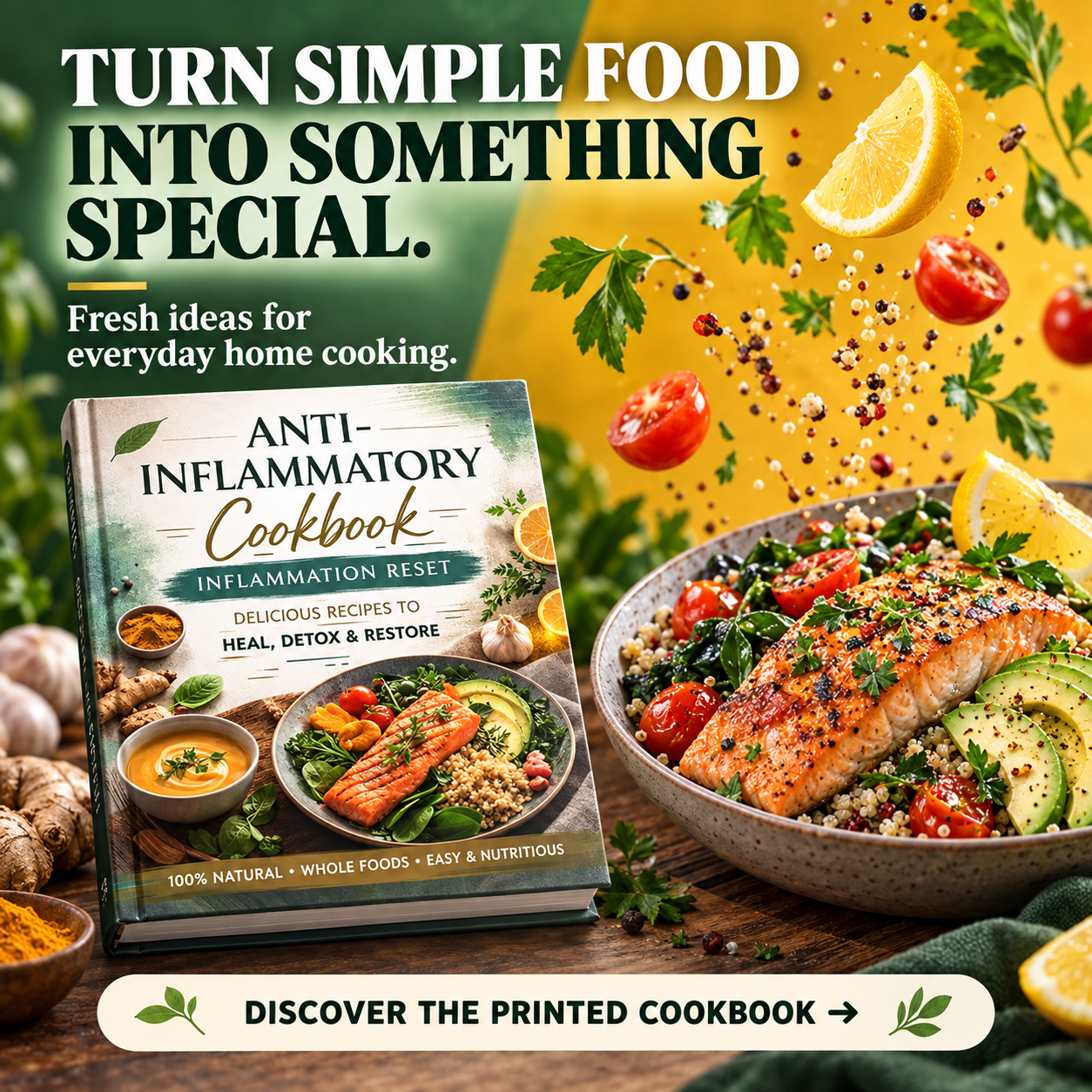The Gluten Free Pantry Facebook ad: Simple Recipes. Better Everyday Meals