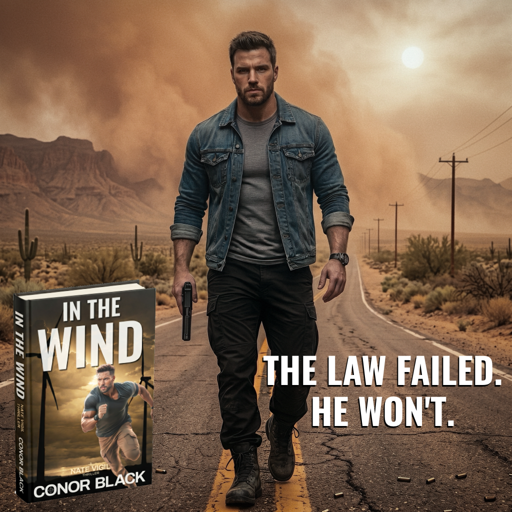 Conor Black, Author Facebook ad