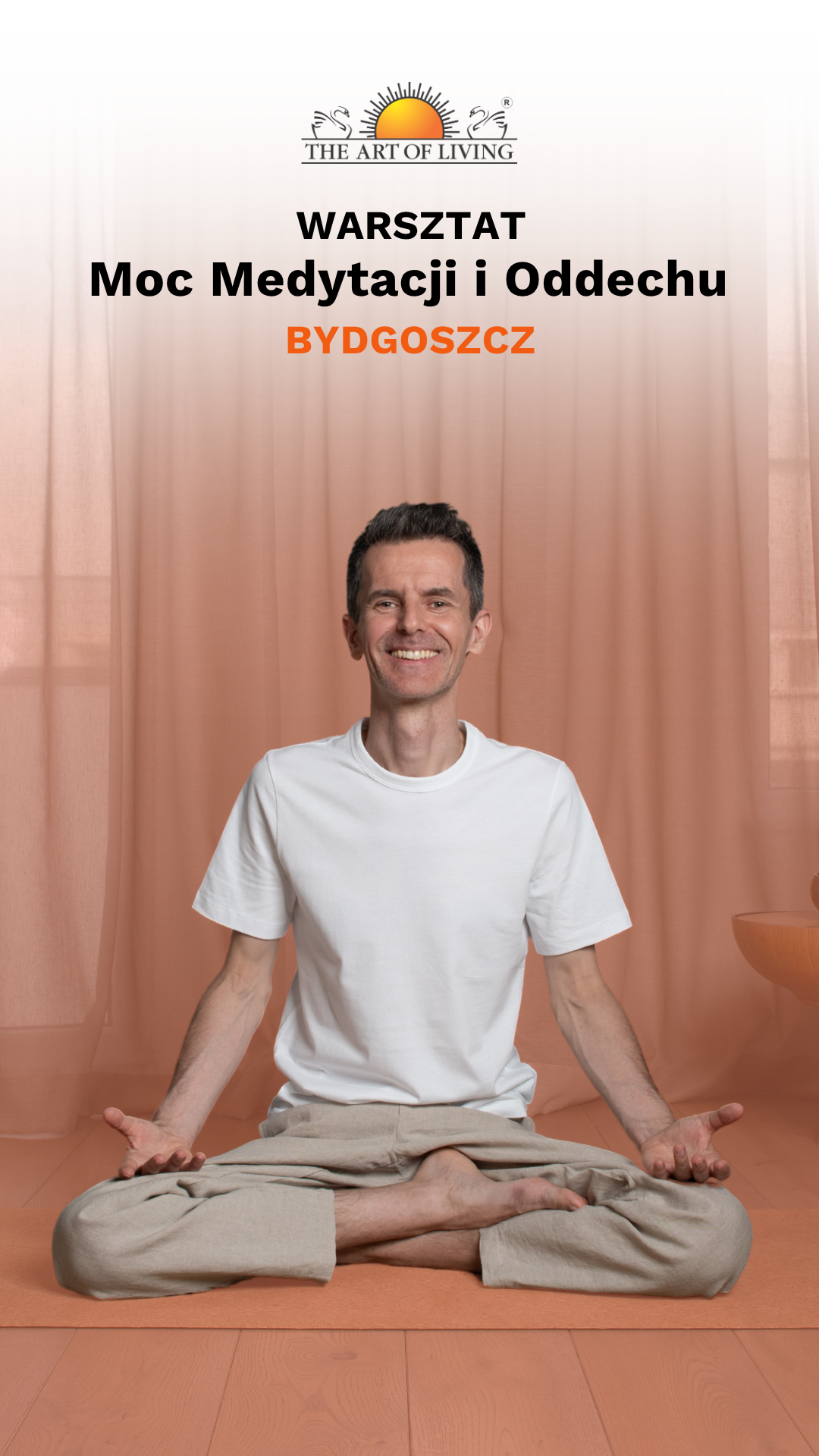 The Art of Living Facebook ad