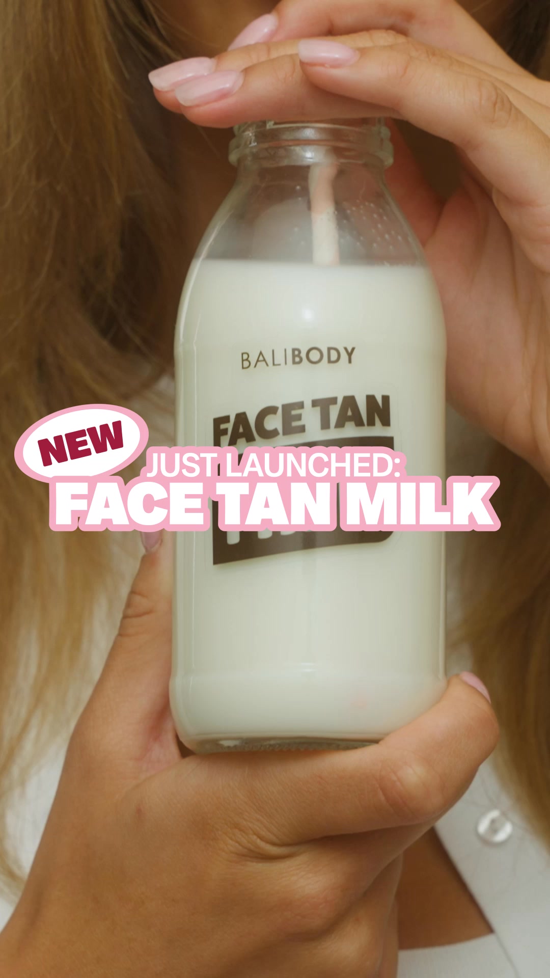 Bali Body Facebook ad: NEW Skincare-infused Face Tan