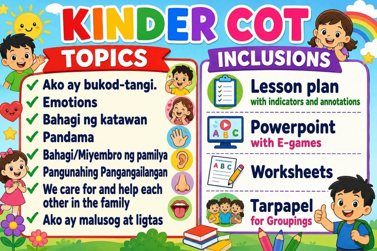 Titser files Facebook ad: COT Teaching Resources for 1st Term are Available!